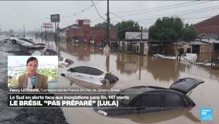 Inondations au Brésil : Lula a reconnu que le pays n'était "pas préparé"