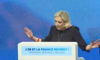 Européennes: Le Pen appelle à "infliger" à Macron une sanction "cinglante"