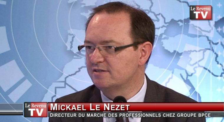 Mickaël Le Nezet, directeur du marché des professionnels pour les Banques Populaires. (© Le Revenu)
