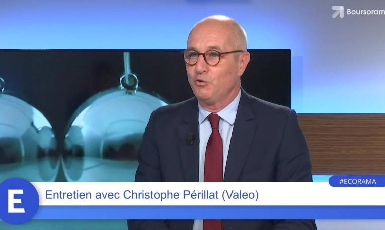 Christophe Périllat (DG de Valeo) : "L'action de Valeo est très abordable, c'est le moment d'entrer sur le marché !"