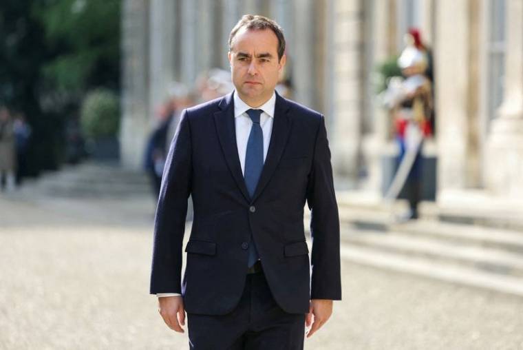 Le ministre français des Armées, Sébastien Lecornu