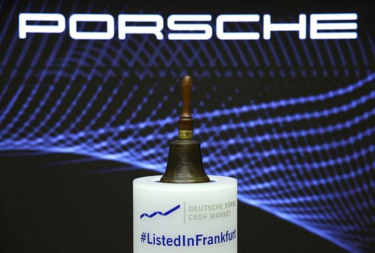 L'introduction en Bourse de Porsche à la Bourse de Francfort