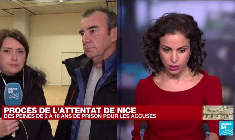 Émotion et applaudissements au verdict du procès de l'attentat du Nice