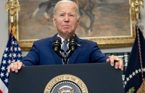 Joe Biden à la Maison Blanche ( AFP / SAUL LOEB )