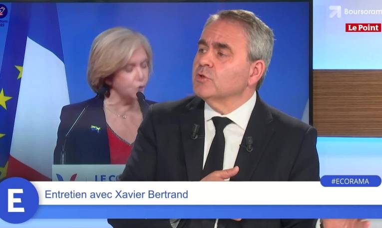 Xavier Bertrand : "On ne veut pas que les pensions des retraités baissent, comme cela a été le cas depuis cinq ans avec Macron !"