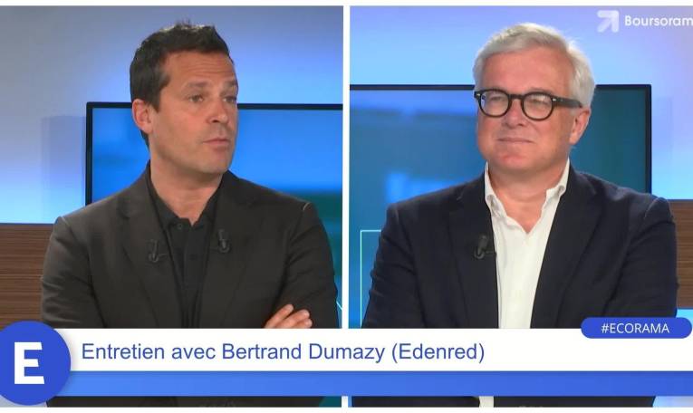 Bertrand Dumazy (PDG d'Edenred) : "L'inflation est très favorable à Edenred !"