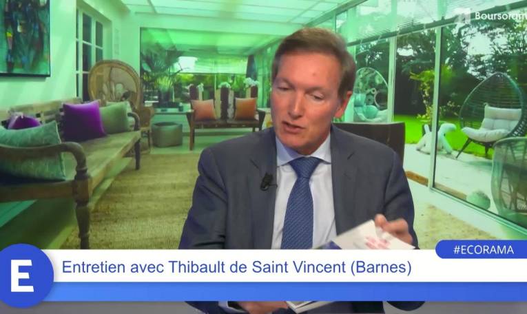 Thibault de Saint Vincent (Président de Barnes) : "On est à ce point de bascule où les vendeurs commencent à courir après les acheteurs !"