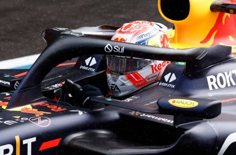 Avant le GP, Verstappen remporte un sprint pluvieux