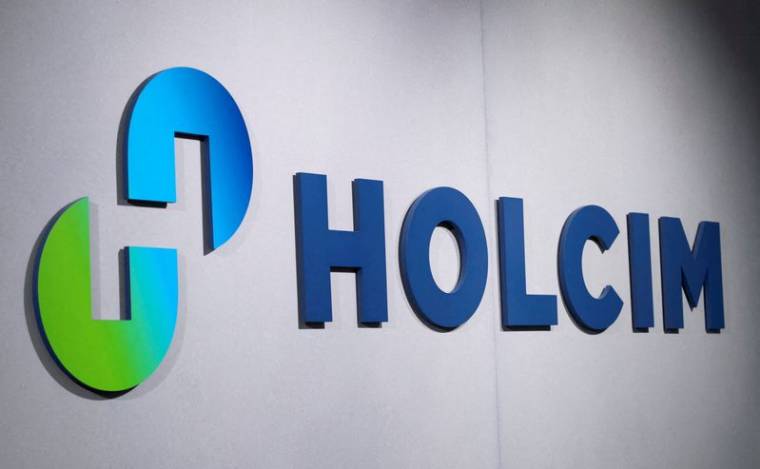 Photo d'archives du logo de Holcim