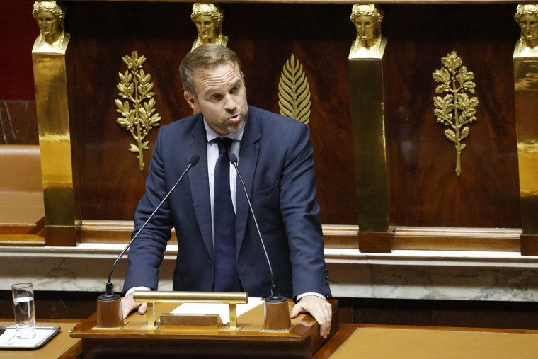 Le député Renaissance Marc Ferracci, le 3 octobre 2022. ( AFP / LUDOVIC MARIN )