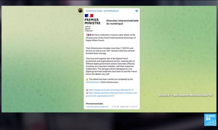 Cyberattaques contre plusieurs ministères français : une enquête est ouverte