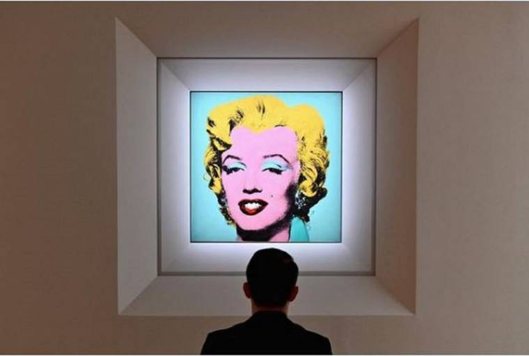 L’œuvre d’art s’est vendue à 195 millions de dollars en moins de 5 minutes. crédit photo : Capture d’écran Instagram @agi_agenziaitalia