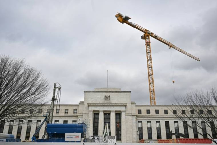 Les locaux de la Réserve fédérale américaine (FED), à  Washington, le 30 janvier 2024 ( AFP / Mandel NGAN )