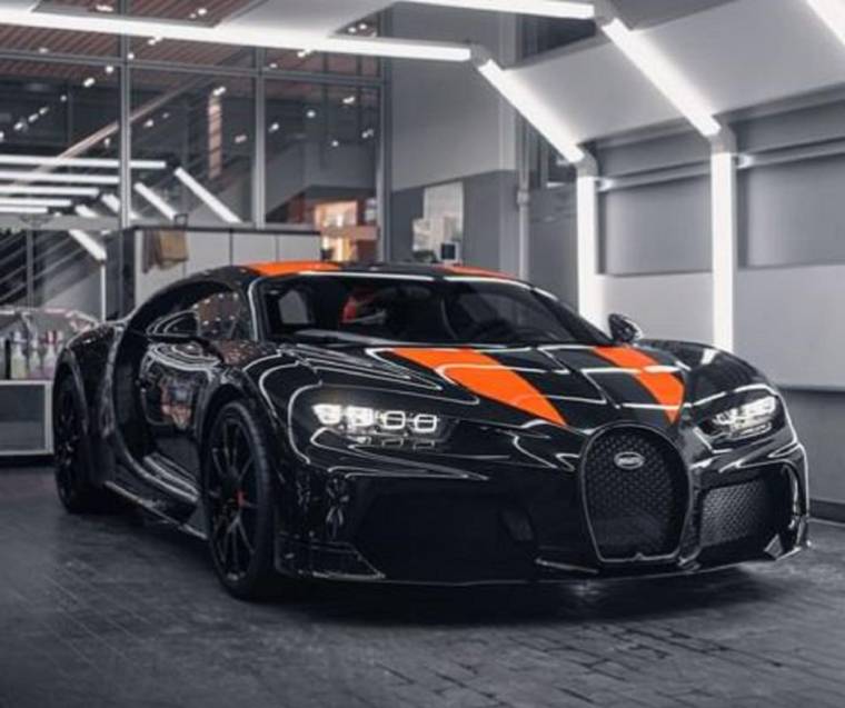 Bugatti vient de sortir un nouveau bolide dont la vitesse atteint les 490 km/h. crédit photo : Capture d’écran Instagram @bugatti