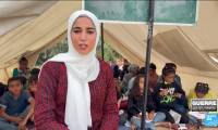 Gaza : des professeurs tentent de faire cours dans des écoles de fortune