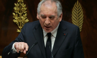 Le Premier ministre François Bayrou prononce son discours de politique générale à l'Assemblée nationale à Paris le 14 janvier 2025 ( AFP / Thomas SAMSON )