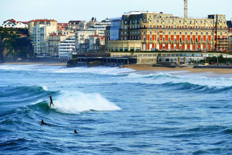 Biarritz arrive en tête des villes où les Français souhaiteraient déménager en 2023 (illustration). (Pixabay / moibtz)
