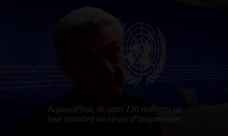 Record de 120 millions de déplacés de force à fin avril dans le monde (ONU)
