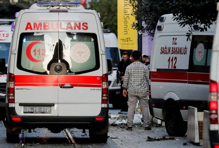 Explosion dans le quartier central de Taksim à Istanbul