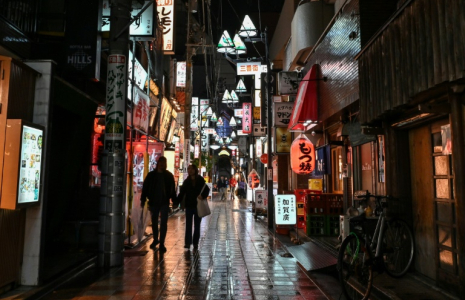 Un quartier commercial de Tokyo le 20 novembre 2024 ( AFP / Richard A. Brooks )