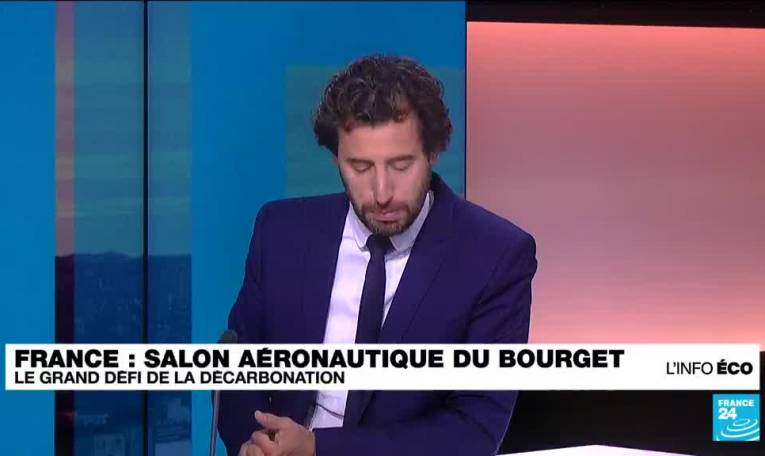 Salon du Bourget : le défi de la décarbonation du secteur aérien