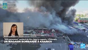 Guerre en Ukraine : à Kharkiv, "on vit toute la journée avec des explosions"