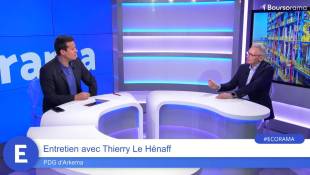 Thierry Le Hénaff (PDG d'Arkema) : "En Bourse, on surperforme nos rivaux de manière très importante depuis plus de 5 ans !"