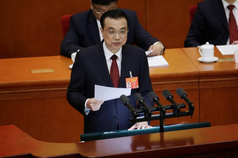 CHINE: OBJECTIF DE CROISSANCE DE 6,0-6,5% POUR 2019