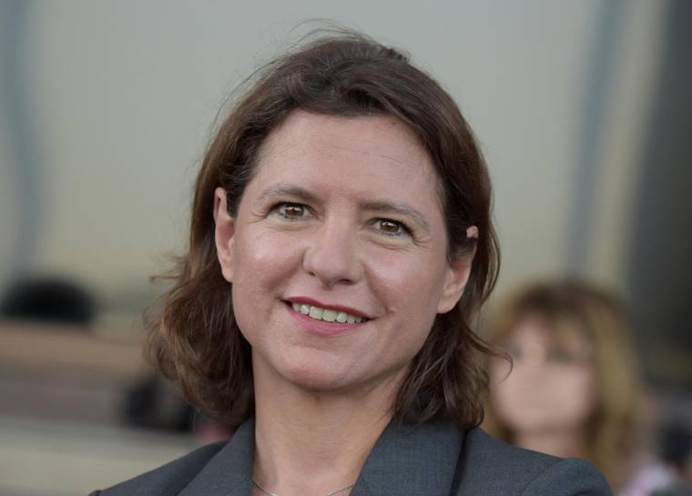 Catherine MacGregor, le 25 août 2021, à Paris. ( AFP / ERIC PIERMONT )