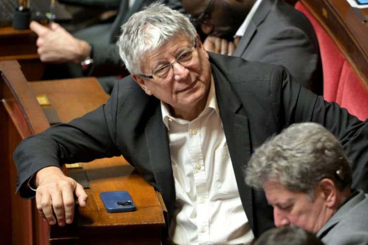 Le député de La France insoumise Éric Coquerel, président de la commission des finances de l'Assemblée nationale, le 26 novembre 2024 dans l'hémicycle à Paris ( AFP / Bertrand GUAY )