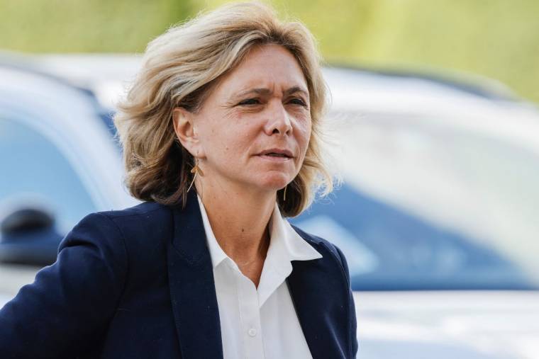 Valérie Pécresse, le 3 octobre 2023, à Paris ( AFP / LUDOVIC MARIN )