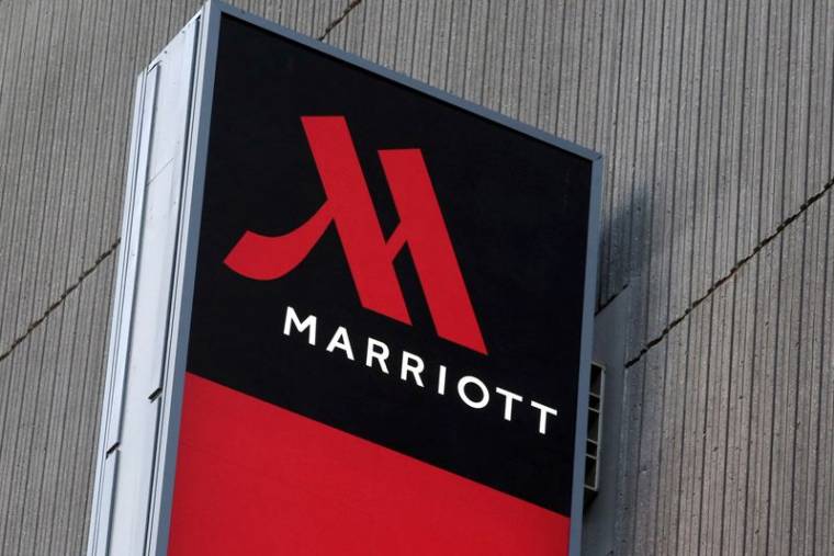 Logo de Marriott à Manhattan, New York