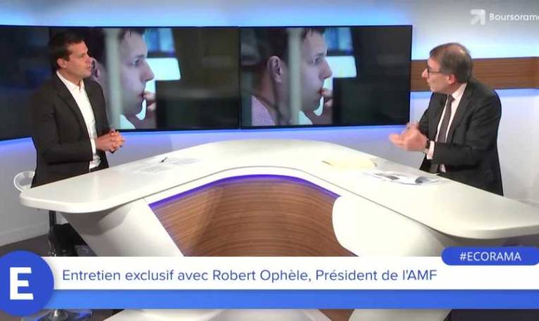Robert Ophèle (Président de l'AMF) : "Une affaire GameStop est peu probable en France, mais il faut être vigilant !"