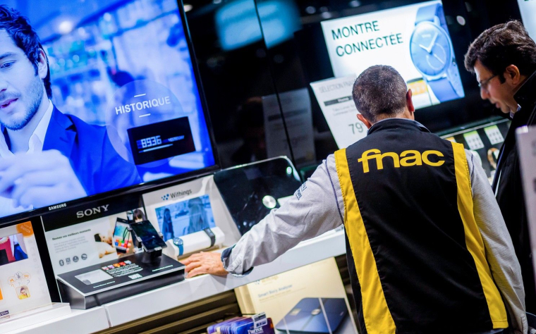 Créé en 2016 à partir de la fusion de la Fnac et de Darty, Fnac Darty devrait réaliser un chiffre d'affaires de 8 milliard d'euros cette année, avec 970 magasins (à fin juin) et 25.000 collaborateurs. (crédit photo : fnacdarty.com /  )