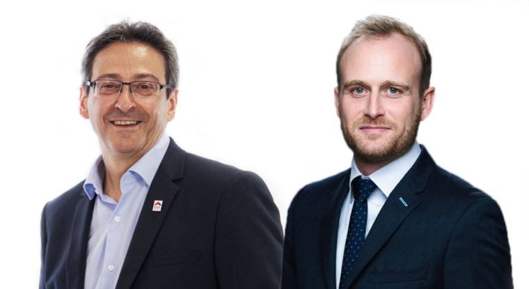 Eric Allouche, directeur exécutif de Era Immobilier, et Edouard-Jean Clouet, président de MeilleureCopro. (© Era Immobilier / MeilleureCopro)