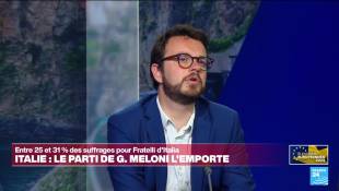 Européennes 2024 : en Italie, le parti d'extrême droite de Meloni en tête