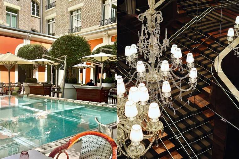 Le label "palace" est une distinction attribuée aux hôtels 5 étoiles les plus prestigueuses. Crédit photos : captures Instagram @leroyalmonceau