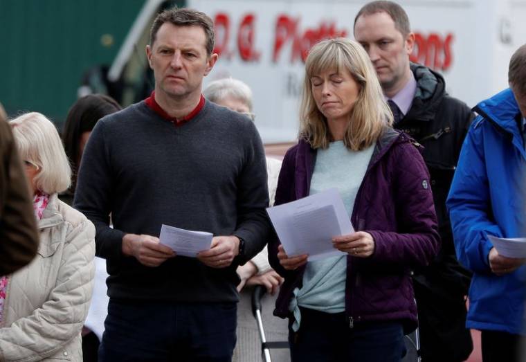 Kate et Gerry McCann assistent à un service pour marquer le 11e anniversaire de la disparition de leur fille Madeleine, près de leur domicile à Rothley, en Grande-Bretagne