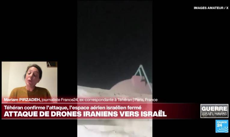 Attaque de drones iraniens vers Israël : Téhéran confirme l'attaque, l'espace aérien israélien fermé