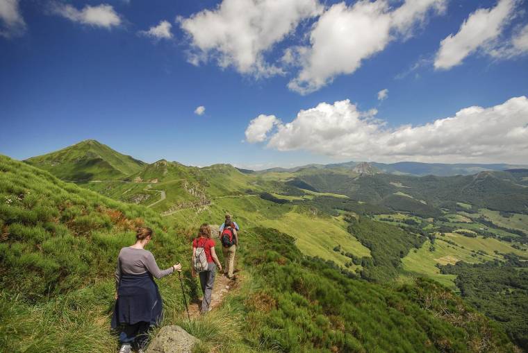 In Auvergne, fill up on fresh air and moments of relaxation.  photo credit: Getty Images