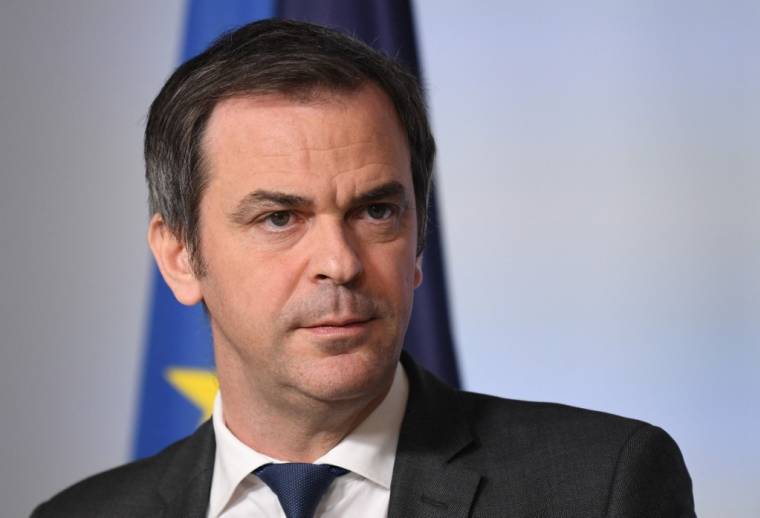 Olivier Véran à Paris, le 4 avril 2023. ( AFP / BERTRAND GUAY )