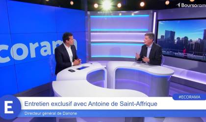 Antoine de Saint-Affrique (DG de Danone) : "Le regard des investisseurs est en train de changer sur Danone !"