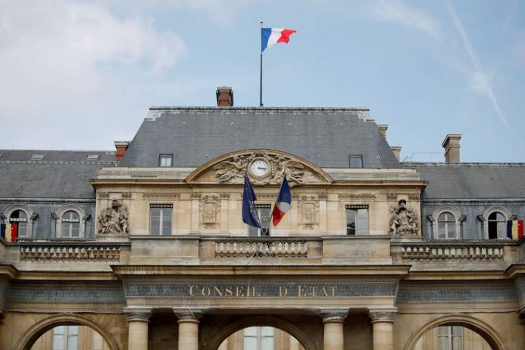 Photo d'archives: Une vue montre le Conseil d'État, le plus haut tribunal administratif de France, à Paris