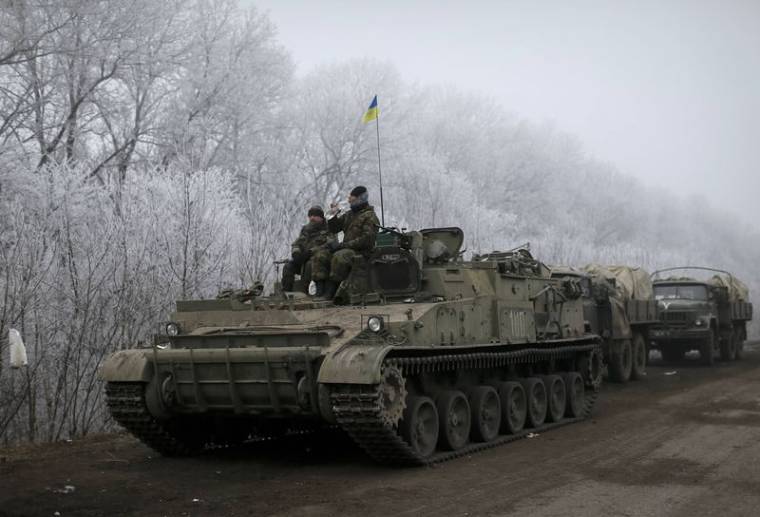 LES FORCES UKRAINIENNES SE RETIRERAIENT DE LA VILLE DE DEBALTSEVE