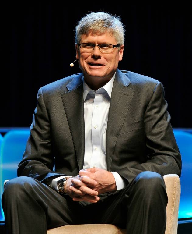 Steve Mollenkopf, président du conseil d'administration de Boeing, le 6 janvier 2015 à Las Vegas (Nevada) ( GETTY IMAGES NORTH AMERICA / David Becker )