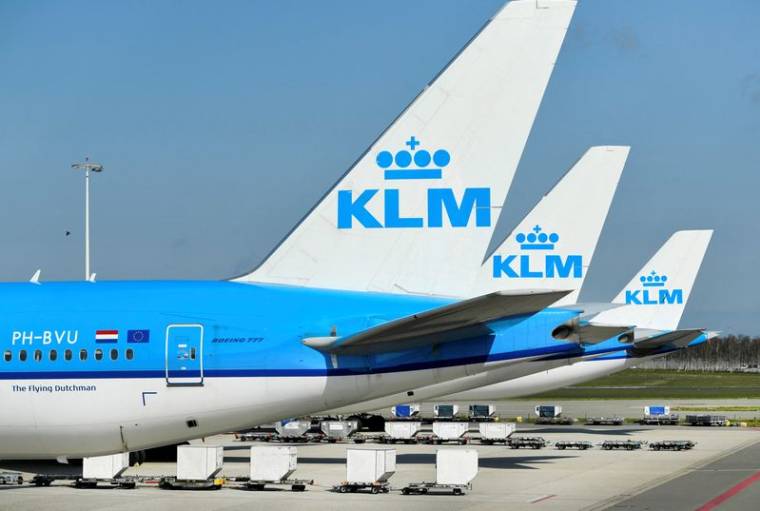 KLM ANNULE 170 VOLS À AMSTERDAM EN PRÉVISION DE LA TEMPÊTE EUNICE