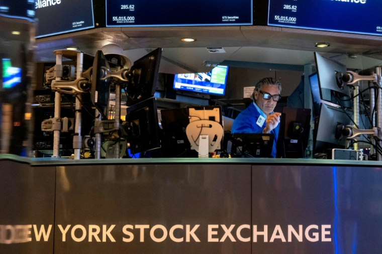 Le parquet du New York Stock Exchange ( GETTY IMAGES NORTH AMERICA / SPENCER PLATT )