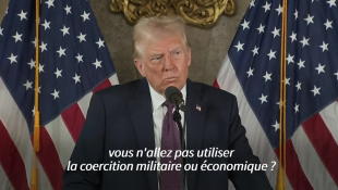 Du Panama au Groenland, un Trump provocateur réitère ses visées expansionistes