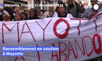 À Marseille, une manifestation pour "Mayotte à l'abandon"