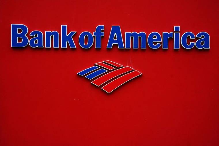 Photo d'archives du logo de Bank of America